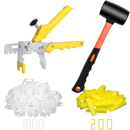 Construction 23 Tile Leveling System with Rubber Mallet