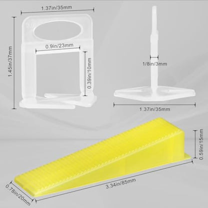 Construction 23 Tile Leveling System with Rubber Mallet
