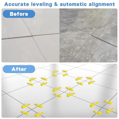 Construction 23 Tile Leveling System with Rubber Mallet