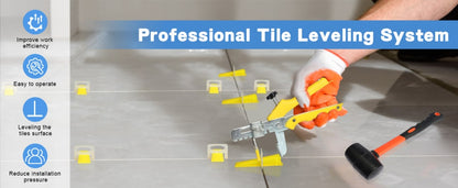 Construction 23 Tile Leveling System with Rubber Mallet